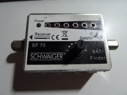Sat finder Swaiger SF 70 (sateliet zoeker), Audio, Tv en Foto, Schotelantennes, Zo goed als nieuw, (Schotel)antenne-accessoires
