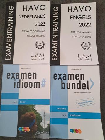 examenbundel scheikunde havo en examentraining in EN en NE beschikbaar voor biedingen