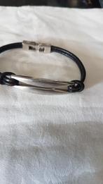 FOSSIL armband met leren bandje, Ophalen of Verzenden, Zo goed als nieuw, Bruin, Leer