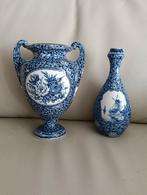 Blauwe vazen set, Ophalen of Verzenden