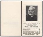 pastoor Willem de Ridder 1875 Helmond + 1958 Lommel, 82 jr, Verzenden