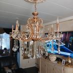 Kroonluchter Set - 12 & 6 Armen, Huis en Inrichting, Lampen | Kroonluchters, Ophalen, Gebruikt, Glas, Klassiek