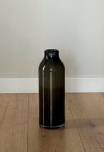 Mooie glazen rookglas/smoke vaas van DutZ - 30 cm, Huis en Inrichting, Overige kleuren, Ophalen of Verzenden, Minder dan 50 cm