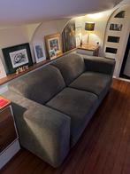 Sofa, custom made grey velvet excellent condition, Ophalen, Zo goed als nieuw