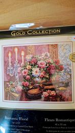 Borduurpakket merk Dimensions Romantic Floral, Hobby en Vrije tijd, Borduren en Borduurmachines, Ophalen of Verzenden, Zo goed als nieuw