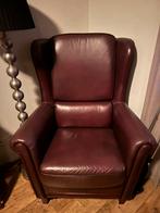 Lederen fauteuil, Ophalen, Gebruikt, Minder dan 75 cm, Leer