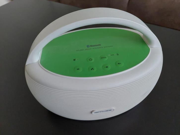 Spatwaterdichte bluetooth speaker, Audio, Tv en Foto, Luidsprekers, Zo goed als nieuw, Overige typen, Minder dan 60 watt, Overige merken