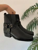 Joe Sanchez bikerboots 42 western boots enkellaarzen, -, Zwart, -, Boots