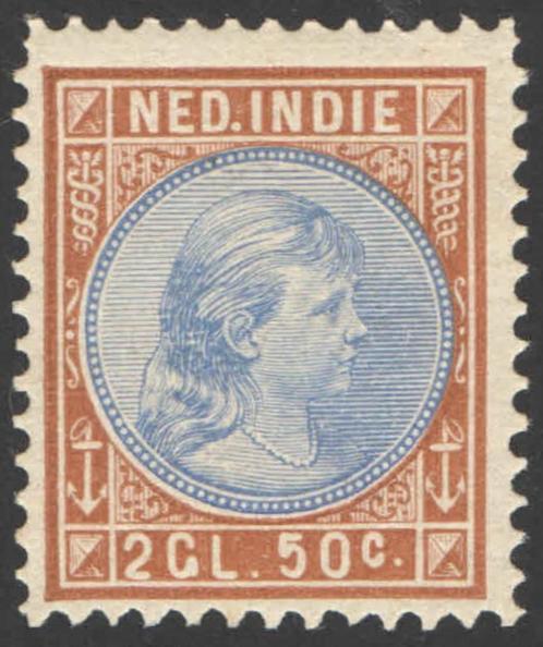 Ned-Indie NVPH nr 30 postfris Prinses Wilhelmina 1894, Postzegels en Munten, Postzegels | Nederlands-Indië en Nieuw-Guinea, Postfris