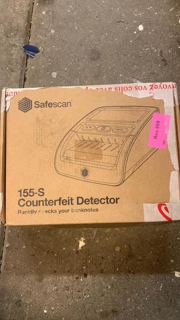 Safescan 155-S Valsgeld Detector beschikbaar voor biedingen
