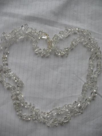 Ketting Splitkralen Doorschijnend *Vintage beschikbaar voor biedingen