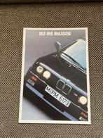 Bmw m3 m5 m635 csi brochure, Boeken, Auto's | Folders en Tijdschriften, Ophalen of Verzenden, Zo goed als nieuw, BMW