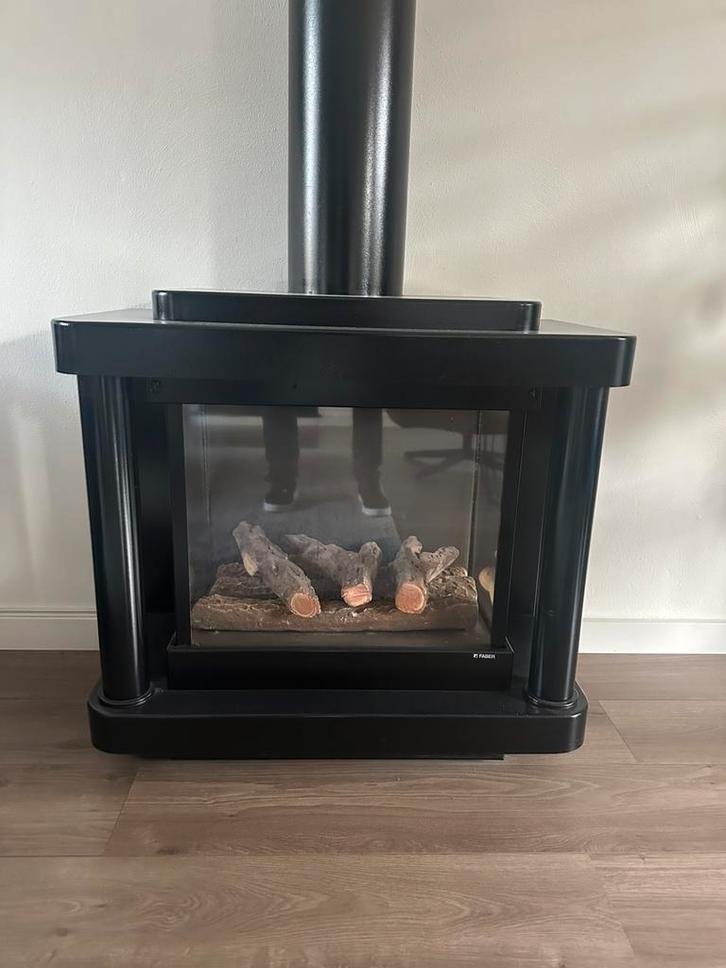 Faber Athene Gaskachel, Huis en Inrichting, Haarden, Zo goed als nieuw, Gashaard, Ophalen