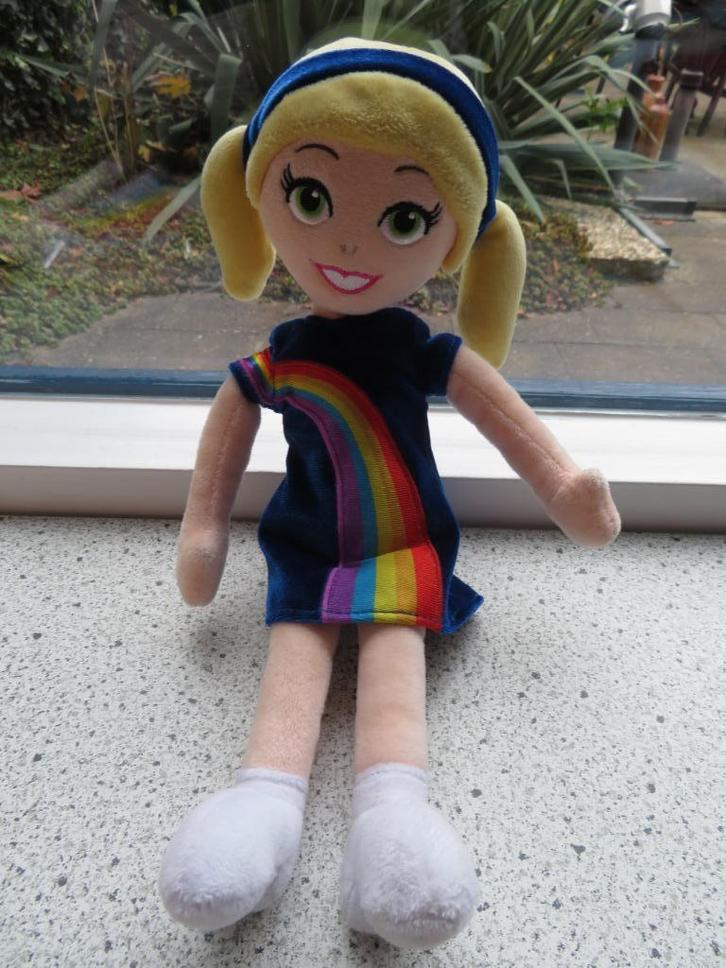 Zachte pop van K3 blond haar merk Studio 100, Kinderen en Baby's, Speelgoed | Knuffels en Pluche, Zo goed als nieuw, Overige typen