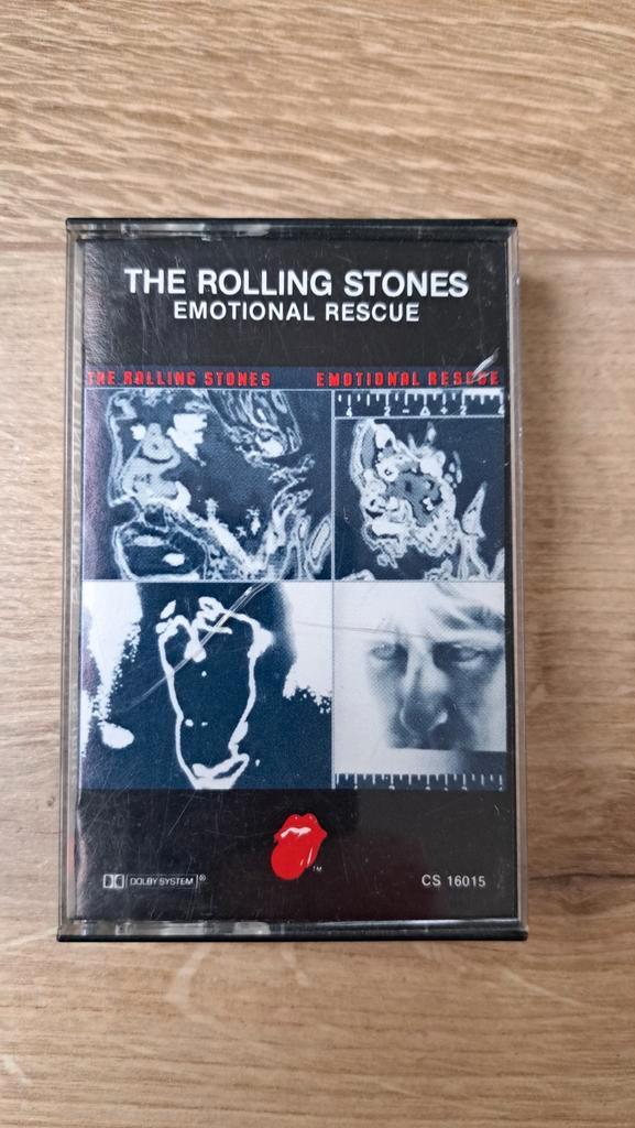 The Rolling Stones - Emotional Rescue Cassette, Cd's en Dvd's, Cassettebandjes, Zo goed als nieuw, Origineel, Rock en Metal, 1 bandje