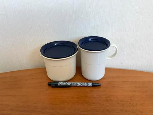 Tupperware Roomstel: Suikerpotje Melkkannetje set €4,00., Huis en Inrichting, Keuken | Tupperware, Ophalen of Verzenden