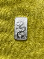 Australia 🇨🇰Dragon 🐉Rectangle 2018., Ophalen of Verzenden, Zilver