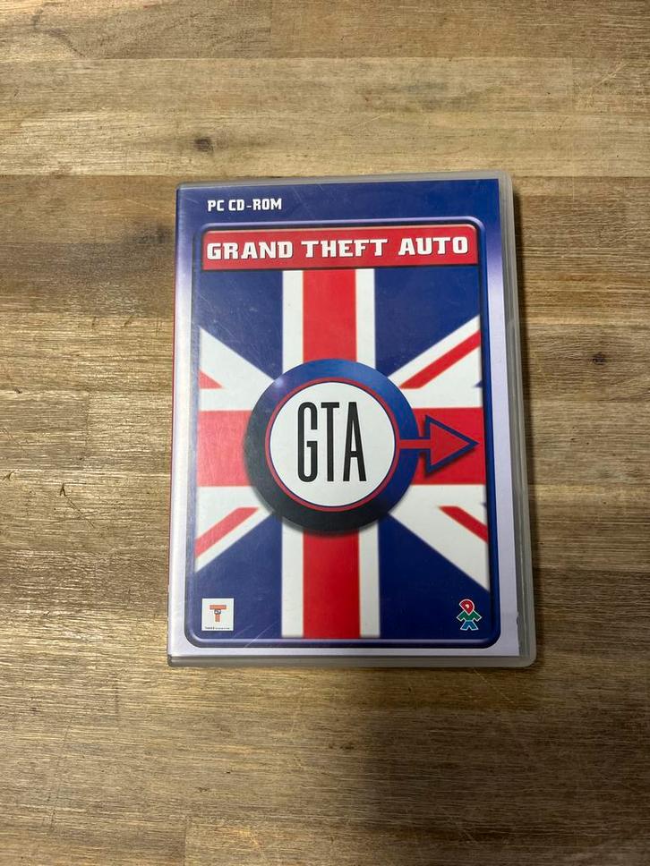 Grand Theft Auto (GTA) PC CD-ROM, Spelcomputers en Games, Games | Pc, Gebruikt, Avontuur en Actie, 1 speler, Vanaf 16 jaar, Ophalen of Verzenden