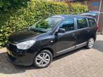 Dacia Lodgy 1.2 TCE 85KW Stepway 2013 Zwart, Auto's, Dacia, Voorwielaandrijving, 4 cilinders, 7 stoelen, Zwart