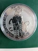 10 OZ QUEENS BEAST 2019, Ophalen of Verzenden, Zilver