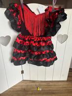 Spaanse dansjurk maat 0, Ophalen of Verzenden, Zo goed als nieuw, 104 of kleiner, Meisje