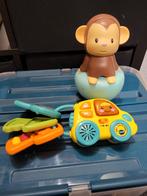 Vtech baby's eerste sleutelbos+ tuimelaar aap, Kinderen en Baby's, Gebruikt, Ophalen of Verzenden
