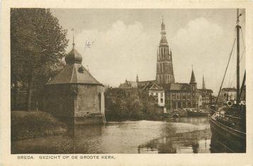 (388-443-021) Breda Gezicht op de Groote Kerk beschikbaar voor biedingen