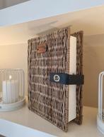 Riviera Maison Opbergboek Rustic Rattan, Huis en Inrichting, Ophalen, Zo goed als nieuw