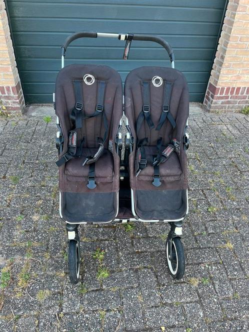 Bugaboo tweelingwagen, Kinderen en Baby's, Tweelingen en Meerlingen, Gebruikt, Kinderwagen of Buggy, Ophalen