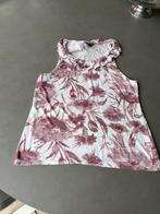 Paars/wit aquarel gebloemde Banana Republic top, maat M, Kleding | Dames, Maat 38/40 (M), Verzenden, Paars, Zo goed als nieuw