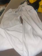 Witte Bershka broek - Maat M, Ophalen, Zo goed als nieuw, Maat 38/40 (M), Wit