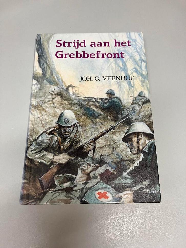 Strijd aan het grebbefront Veenhof, Boeken, Oorlog en Militair, Gelezen, Algemeen, Tweede Wereldoorlog, Ophalen of Verzenden