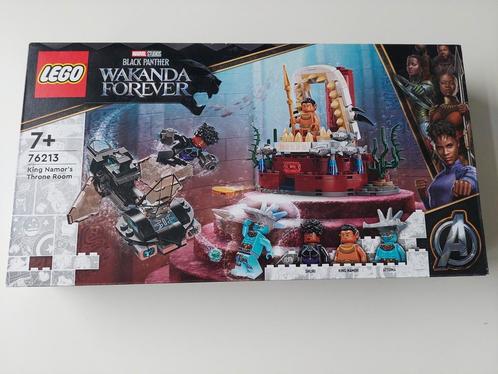 Lego set 76213 King namor's throne room NIEUW, Kinderen en Baby's, Speelgoed | Duplo en Lego, Nieuw, Lego, Complete set, Ophalen of Verzenden