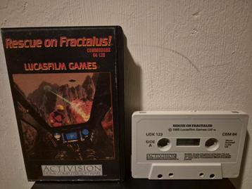 Rescue on Fractalus Commodore 64 beschikbaar voor biedingen