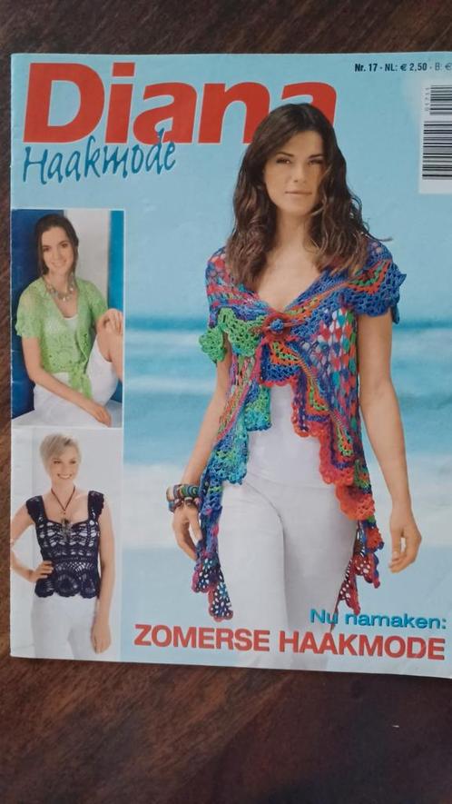 Diana, frisse haakpatronen voor de zomer, Hobby en Vrije tijd, Breien en Haken, Zo goed als nieuw, Haken, Patroon of Boek, Ophalen of Verzenden