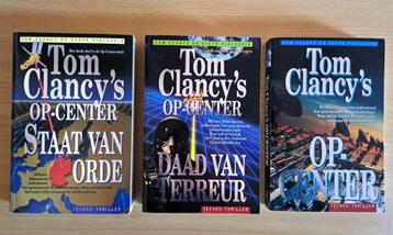 Thriller Boeken: Tom Clancy 3 stuks samen voor € 7,50 beschikbaar voor biedingen