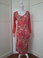 Pip Studio rode vlinder floral print jurk, maat L, Maat 42/44 (L), Ophalen of Verzenden, Pip Studio, Gedragen