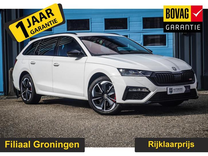 Skoda Octavia Combi 1.4 TSI RS iV PHEV Business GRATIS Aflev, Auto's, Skoda, Bedrijf, Te koop, Octavia, ABS, Achteruitrijcamera