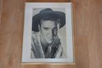 Affiche Elvis Presley ingelijst, Ophalen of Verzenden, Zo goed als nieuw, Poster, Artwork of Schilderij