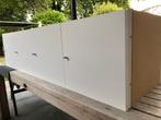 Witte inzetten met deurtje voor ikea kallax vakkenkast, Ophalen, Zo goed als nieuw, Minder dan 150 cm, Minder dan 100 cm