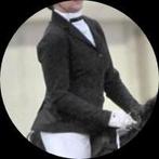 Nette wedstrijdset zwart Harrys Horse / wedstrijdjasje, Bovenkleding, Ophalen of Verzenden, Zo goed als nieuw, Dressuur