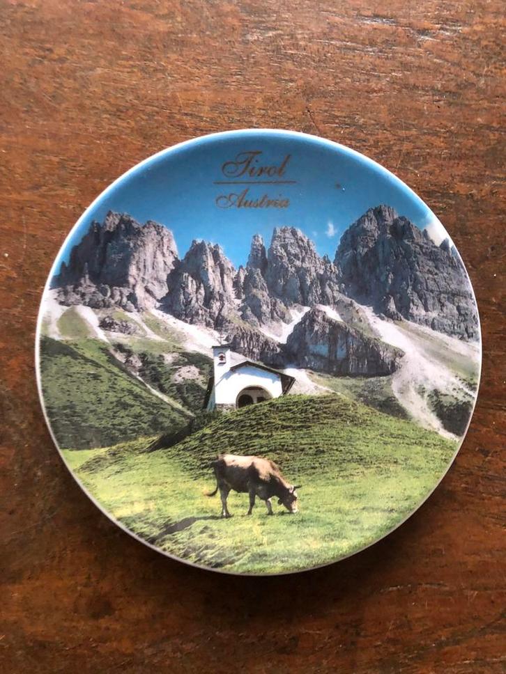 Tirol Oostenrijk Souvenir Bord, Antiek en Kunst, Antiek | Wandborden en Tegels, Ophalen of Verzenden