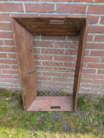 Handzeef/Schudzeef/Aardappelzeef van vroeger. Nostalgisch beschikbaar voor biedingen