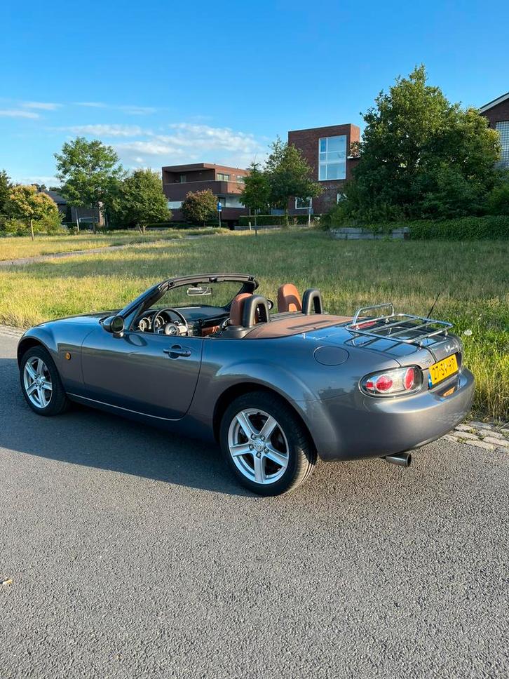 Mazda MX-5 1.8 Touring 2006 Grijs, Auto's, Mazda, Particulier, MX-5, Airbags, Airconditioning, Climate control, Elektrische buitenspiegels