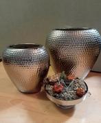 Tafellamp met bijpassende vazen, Ophalen of Verzenden, Zo goed als nieuw