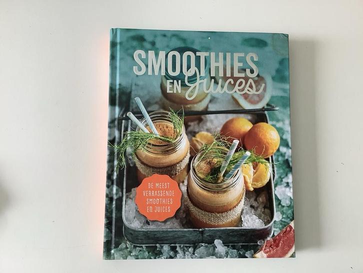 Smoothies en Juices Kookboek, Boeken, Kookboeken, Zo goed als nieuw, Overige typen, Overige gebieden, Gezond koken, Ophalen of Verzenden