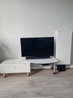 Witte MDF tv meubel van Interstar, Huis en Inrichting, Ophalen, Gebruikt, 25 tot 50 cm, Minder dan 100 cm