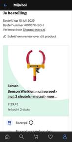 wielklemmen te koop., Ophalen of Verzenden, Nieuw