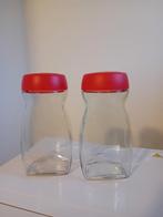 2 NESCAFE VOORRAADPOTTEN, Huis en Inrichting, Ophalen, Zo goed als nieuw, Glas, Pot, Bus of Blik