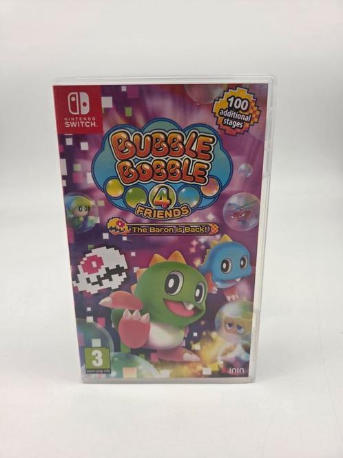 Bubble Bobble 4 Friends - The Baron is Back, Spelcomputers en Games, Games | Nintendo Switch, Zo goed als nieuw, 1 speler, Ophalen of Verzenden